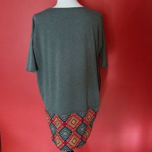 LuLaRoe Tops - SOLD ✨FINAL SALE✨ LuLaRoe Two-Tone Irma LuLaRoe Tops - SOLD ✨FINAL SALE✨ LuLaRoe Two-Tone Irma
